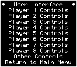 mame os x configure controls